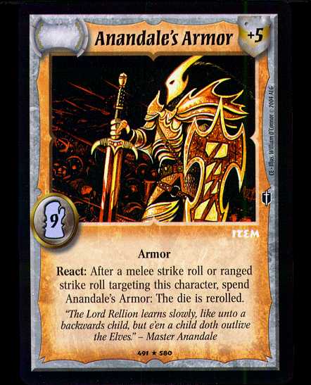 Anandale's Armor
