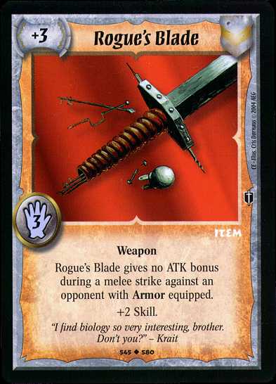 Rogue's Blade