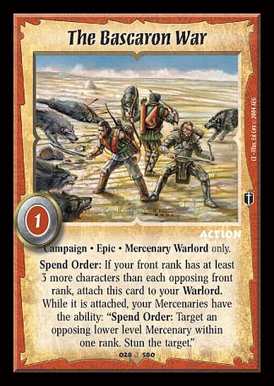The Bascaron War