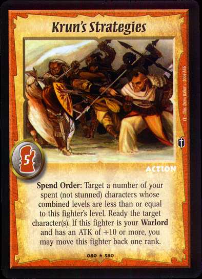 Krun's Strategies