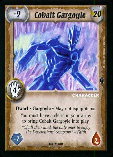 Cobalt Gargoyle