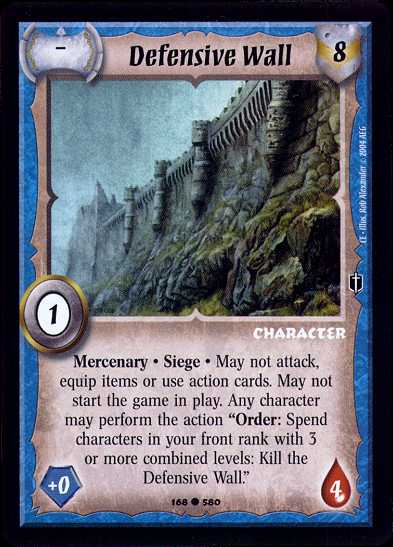 Defensive Wall