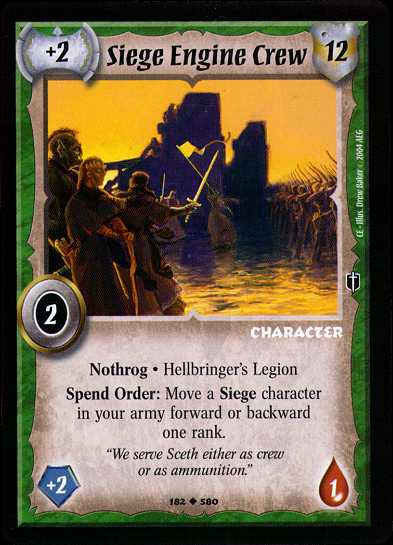 Siege Engine Crew