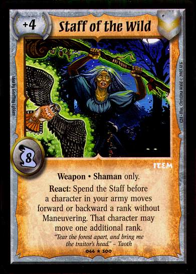 Staff of the Wild