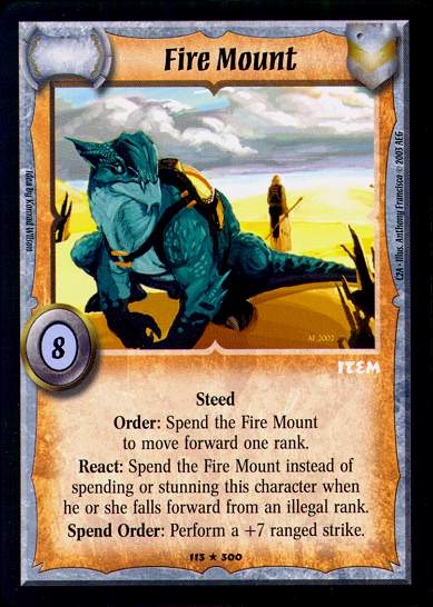 Fire Mount