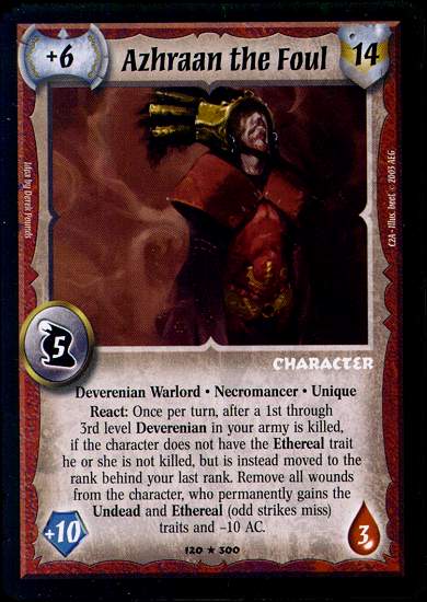 Azhraan the Foul