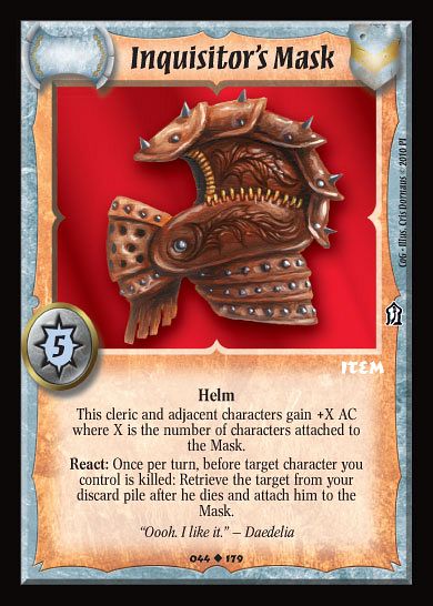 Inquisitor's Mask