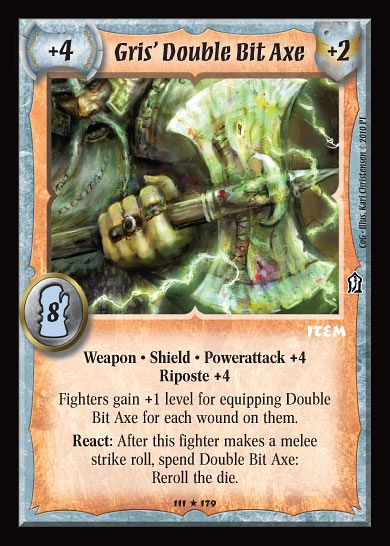 Gris' Double Bit Axe