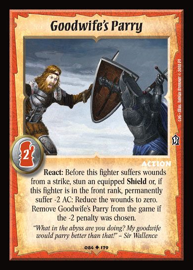Goodwife's Parry