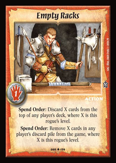 Empty Racks