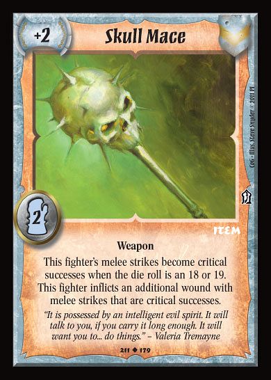 Skull Mace