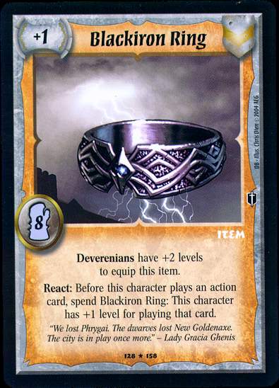 Blackiron Ring