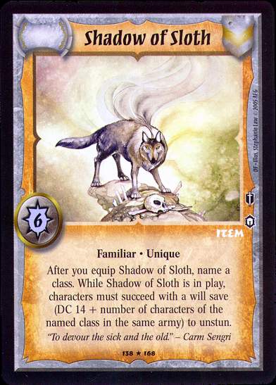 Shadow of Sloth
