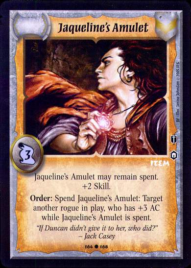 Jaqueline's Amulet