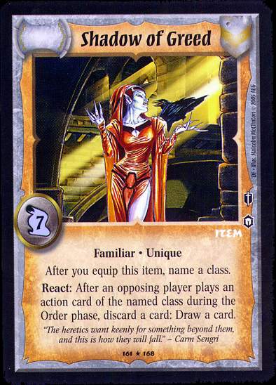 Shadow of Greed