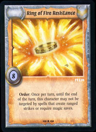 Ring of Fire Resistance