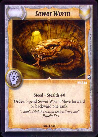 Sewer Worm