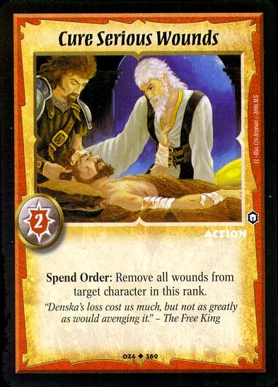 Cure Serious Wounds