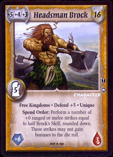 Headsman Brock