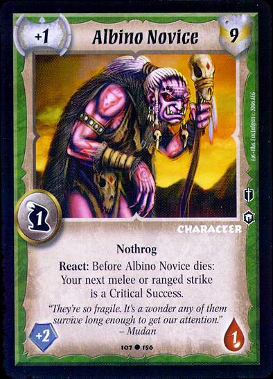 Albino Novice