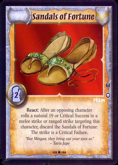 Sandals of Fortune