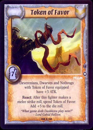 Token of Favor