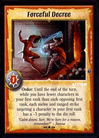 Forceful Decree