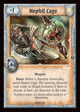 Mephit Cage