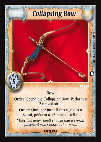 Collapsing Bow