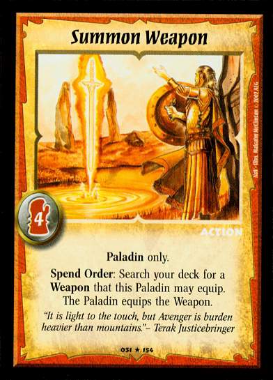 Summon Weapon