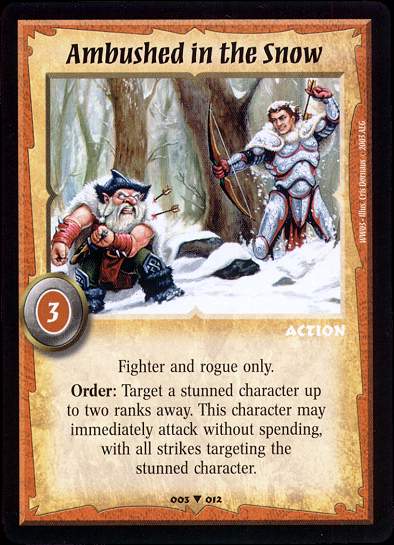 Ambushed in the Snow
