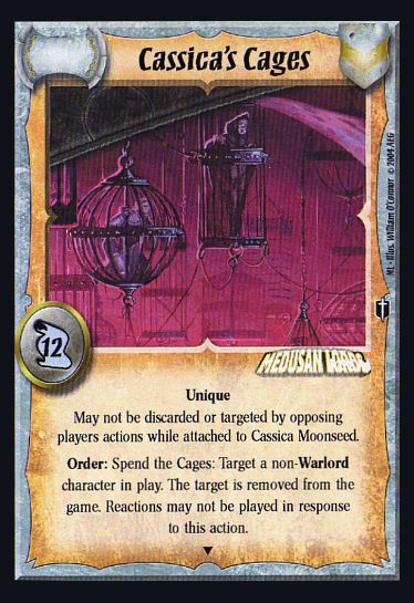Cassica's Cages