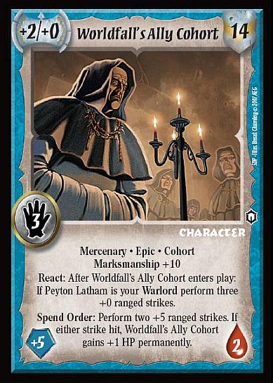 Worldfall's Ally Cohort