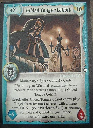 Gilded Tongue Cohort