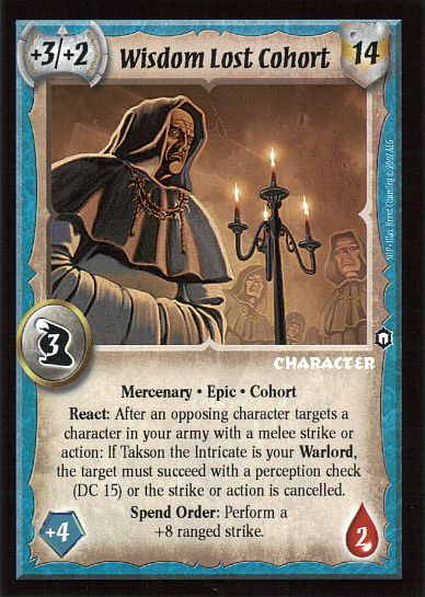 Wisdom Lost Cohort