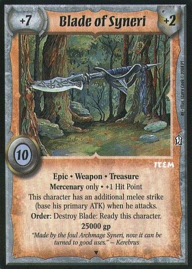 Blade of Syneri (Treasure)