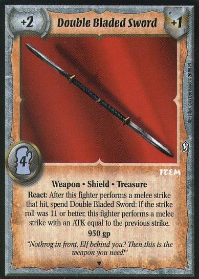 Double Bladed Sword (Treasure)