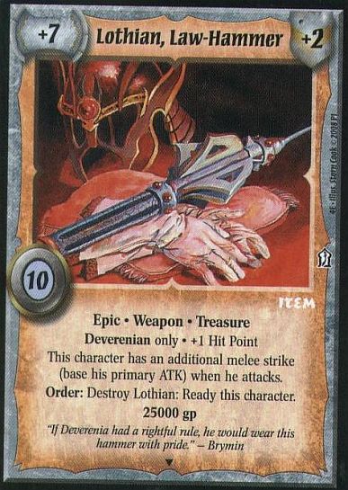 Lothian, Law-Hammer (Treasure)
