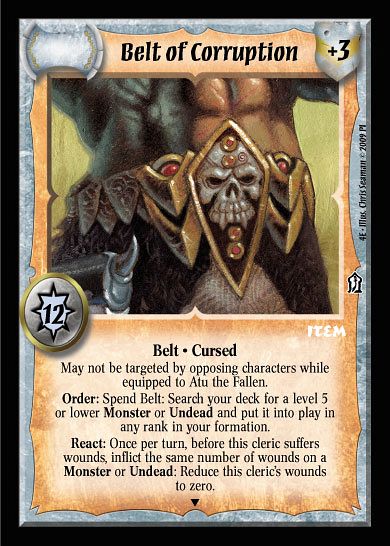 Belt of Corruption