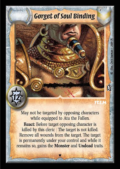 Gorget of Soul Binding