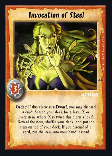 Invocation of Steel