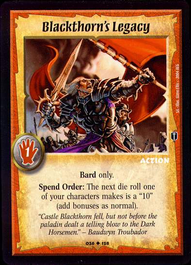 Blackthorn's Legacy