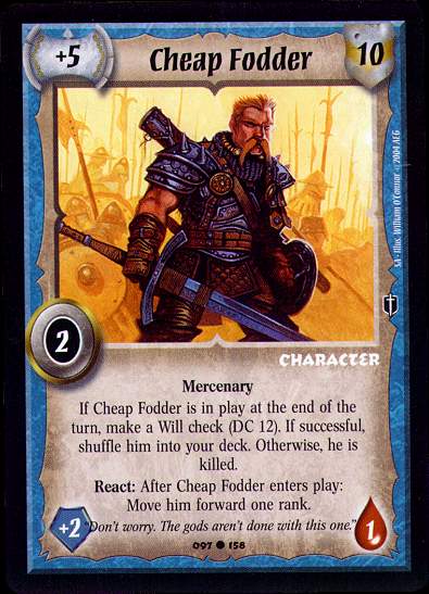 Cheap Fodder