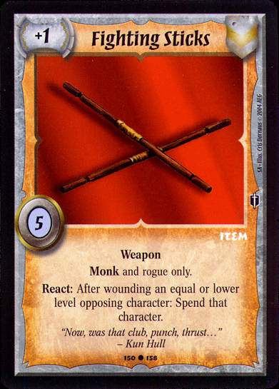 Fighting Sticks