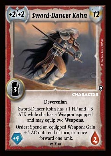 Sword-Dancer Kohn