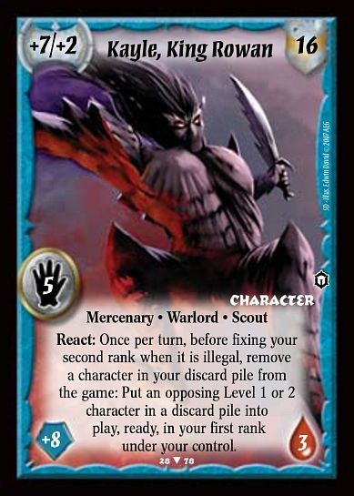 Kayle, King Rowan