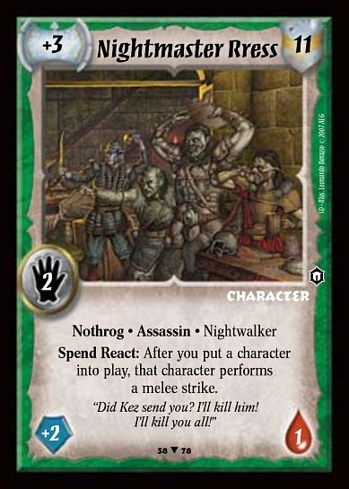 Nightmaster Rress