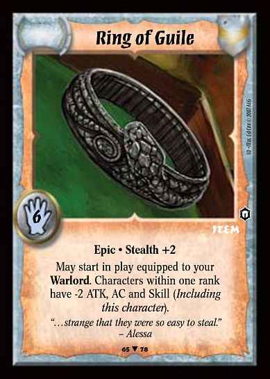 Ring of Guile