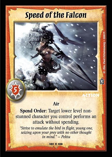 Speed of the Falcon