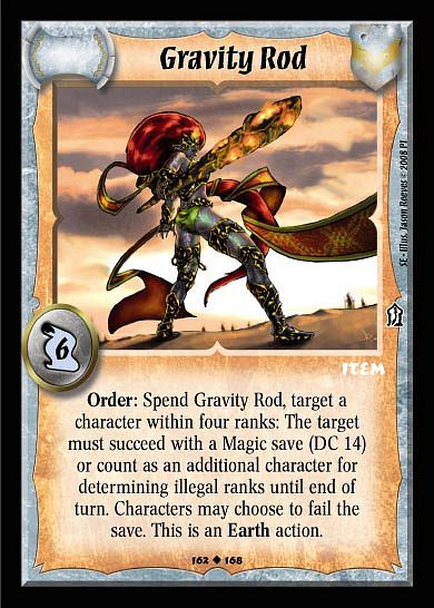 Gravity Rod